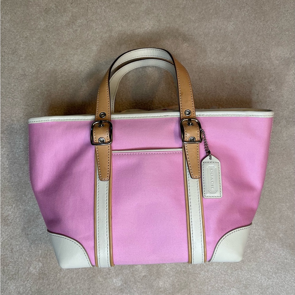 Vintage Coach top handle bag